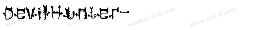 DevilHunter字体转换