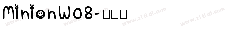 MinionW08字体转换