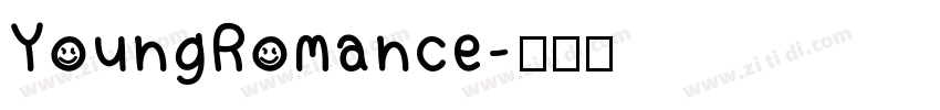 YoungRomance字体转换