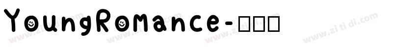 YoungRomance字体转换