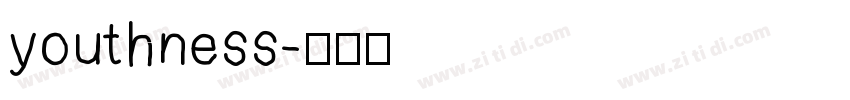 youthness字体转换