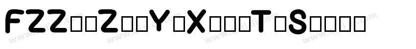 FZZuoZuoYuXianTiS字体转换