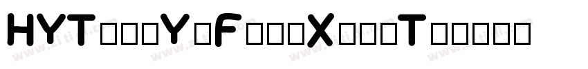HYTianYuFengXingTu字体转换