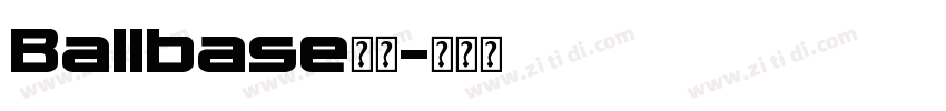 Ballbase字体字体转换