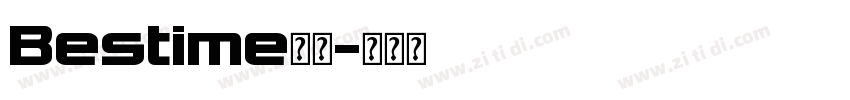 Bestime字体字体转换