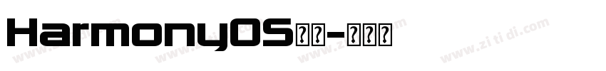HarmonyOS字体字体转换