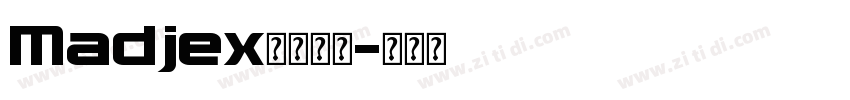 Madjex字体下载字体转换
