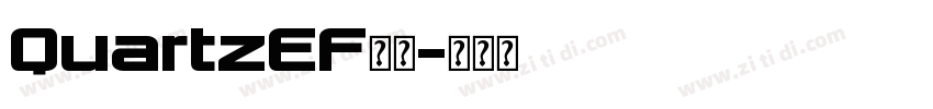 QuartzEF字体字体转换