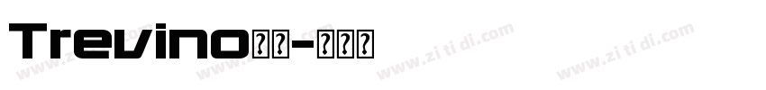 Trevino字体字体转换