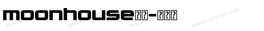 moonhouse字体字体转换