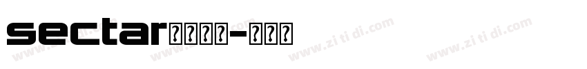 sectar字体下载字体转换