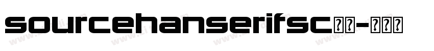 sourcehanserifsc字体字体转换