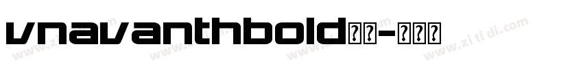 vnavanthbold字体字体转换