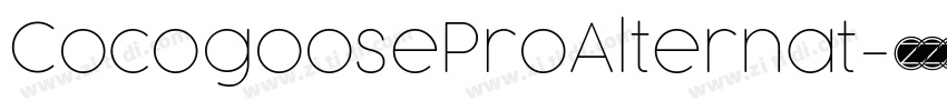 CocogooseProAlternat字体转换