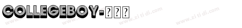 CollegeBoy字体转换