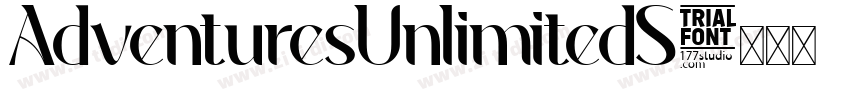 AdventuresUnlimitedS字体转换 AdventuresUnlimitedS字体转换