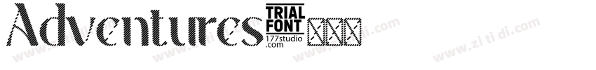Adventures字体转换