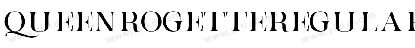 QueenRogetteRegular字体转换