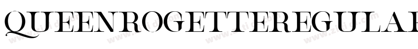 QueenRogetteRegular字体转换