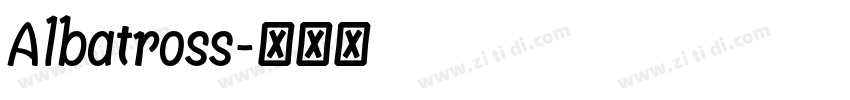 Albatross字体转换