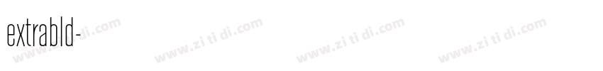 extrabld字体转换 extrabld字体转换
