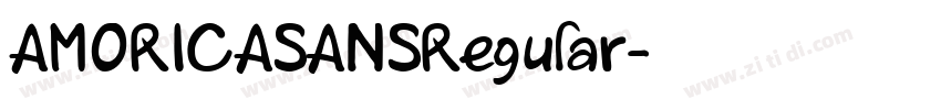 AMORICASANSRegular字体转换