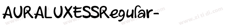 AURALUXESSRegular字体转换