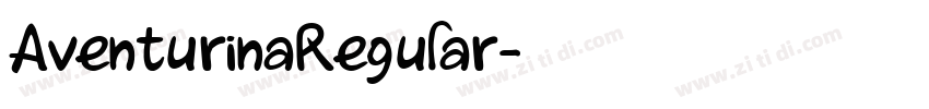 AventurinaRegular字体转换 AventurinaRegular字体转换