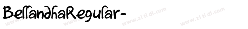 BellandhaRegular字体转换