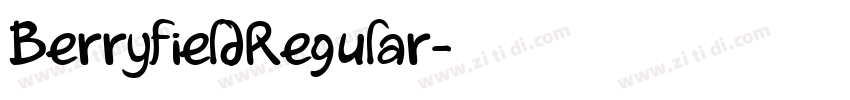 BerryfieldRegular字体转换