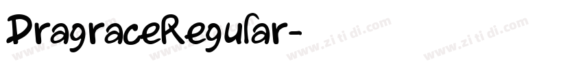 DragraceRegular字体转换 DragraceRegular字体转换