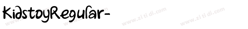 KidstoyRegular字体转换 KidstoyRegular字体转换