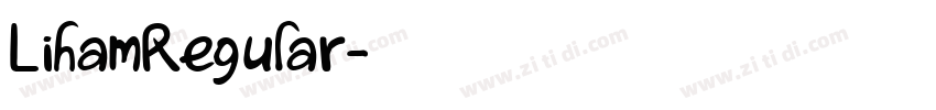 LihamRegular字体转换