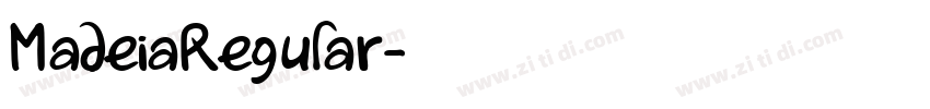 MadeiaRegular字体转换 MadeiaRegular字体转换