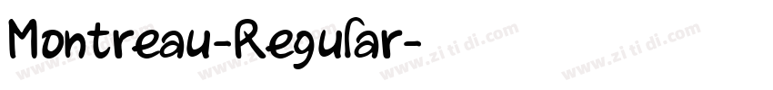 Montreau-Regular字体转换 Montreau-Regular字体转换