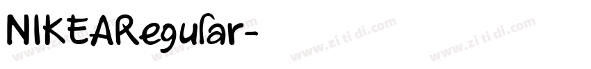 NIKEARegular字体转换