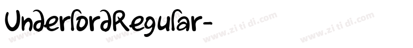 UnderlordRegular字体转换