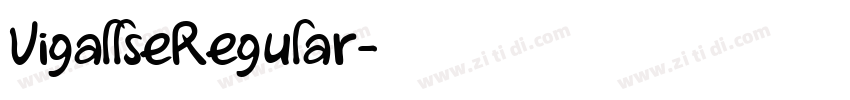 VigallseRegular字体转换 VigallseRegular字体转换
