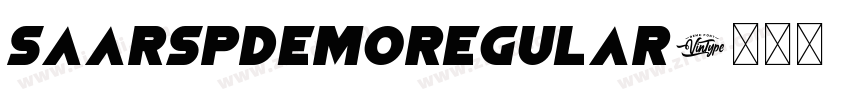 SaarSPDemoRegular字体转换 SaarSPDemoRegular字体转换