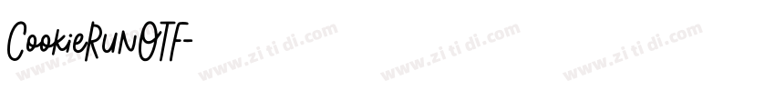 CookieRunOTF字体转换
