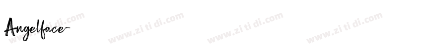 Angelface字体转换