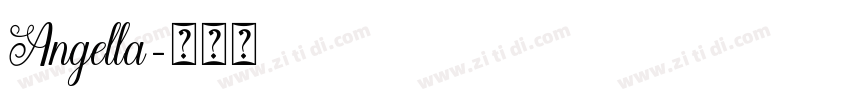 Angella字体转换