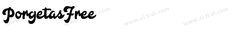 PorgetasFree字体转换