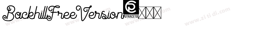 BackhillFreeVersion字体转换 BackhillFreeVersion字体转换