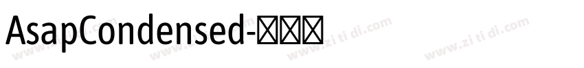 AsapCondensed字体转换 AsapCondensed字体转换
