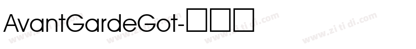 AvantGardeGot字体转换 AvantGardeGot字体转换