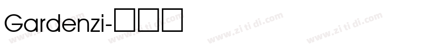 Gardenzi字体转换