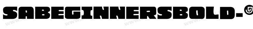 SABeginnersBold字体转换