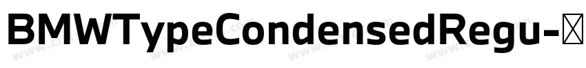 BMWTypeCondensedRegu字体转换 BMWTypeCondensedRegu字体转换