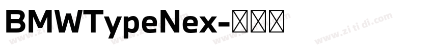 BMWTypeNex字体转换